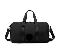WSQHAO Borsa da palestra Zaino sportivo for separazione bagnata e asciutta uomo Per Viaggi(Black)