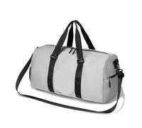 WSQHAO Borsa da palestra Zaino sportivo for separazione bagnata e asciutta uomo Per Viaggi(Grey)