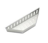 WSQHAO Cestino per Carbonella 1 pz/2 Pezzi cestello in Alluminio elettrolitico Griglie a Carbone Supporto for combustibili for bricchette di Carbone