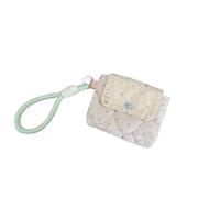 WSQHAO Custodia for auricolari con fotocamera CCD da 4 pezzi, design a bottoni, dolce e morbida per CCD(Pink)