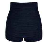 WSQHAO Pantaloncini da Bagno Donna, Slip Bikini a Vita Alta for Il Nuoto, Pantaloncini Spiaggia a per Spiaggia e Piscina(Dark Blue,3XL)