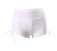 WSQHAO Pantaloncini da Surf Estivi Spiaggia for Donna ad Asciugatura Rapida Bagno Corti for la per Spiaggia e Piscina(White,XL)