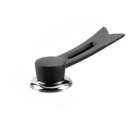 WSQHAO Universal Top Cover Heat-resistant Pot Handle, Suitable for Accessories of Glass and Stainless Steel Lid Frying Pans Per Coperchi di Pentole(Black)