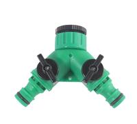 WSQHAO Valvola di derivazione a Y Sistema irrigazione da Giardino Connettore for Tubo Flessibile dell'Acqua Adattatore for Rubinetto Splitter a 2 Vie a Regolatore rapido for l'acqua per Garden