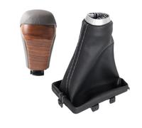WSRY Per Highlander 2015-2019 Prado 2018-2019 Pomello Cambio Automatico | Custodia Protettiva Per Cuffia Per Pomello Del Cambio Automatico(-Vellow Wood Case)