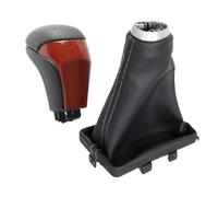 WSRY Per Highlander 2015-2019 Prado 2018-2019 Pomello Cambio Automatico | Custodia Protettiva Per Cuffia Per Pomello Del Cambio Automatico(-Red Wood Case)