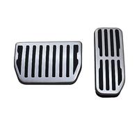 WssssDz Auto Acciaio Inossidabile Pedali per Jaguar E-Pace F-Pace XF XE Velar Evoque Discovery Sport Rover,Non-Slip Acceleratore Freno Poggiapiede Pedale Copertura Auto Accessori