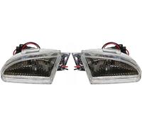 wSSSsss Faro Fendinebbia per Mercedes-Benz Classe C W202 1994-2004,Auto Paraurti Anteriore Gruppo Luce Nebbia Impermeabile Auto Fari Fendinebbia Anteriori,B/Right