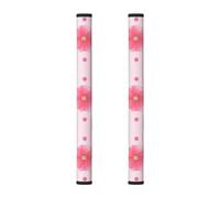 WSSYYBF Blooming Garofani Coperture per maniglie della porta del frigorifero, 2 pezzi, coperture per maniglie della cucina