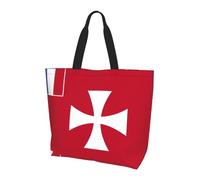 WSSYYBF Borsa a tracolla con bandiera delle isole Wallis e Futuna. Borsa a tracolla da donna, semplice e leggera