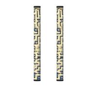 WSSYYBF Coperture per maniglie della porta del frigorifero con mappa del tesoro labirinto, 2 pezzi, coperture per maniglie della cucina