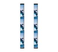 WSSYYBF Jumping Up Dolphins - Coperture per maniglie della porta del frigorifero, 2 pezzi