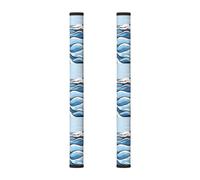 WSSYYBF Waves Lapping at The Rocks - Coperture per maniglie della porta del frigorifero, 2 pezzi