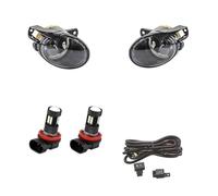 WSUMKH Auto Anteriore Fendinebbia Per VW Per Passat B6 2006-2011 Fari Fendinebbia A LED Anteriori Lampada Alogena Copertura Guida Gruppo fendinebbia