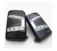 WSUMKH Fanale Anteriore Faro Anteriore Rotondo A LED Da 7", Luce Posteriore O Accessori Per Indicatori Di Direzione DRL Per Lada 4X4 Niva 1995+. Faro Principale Fari(Smoke taillight only)