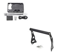 WSUMKH Per ROYAL Per ENFIELD HIMALAYAN 2016 2017 2018 2020 2019 2020 Per Telefono Cellulare Supporto Per Piastra Navigazione GPS Accessori Moto GPS Telefono Staffa(B and 22mm)