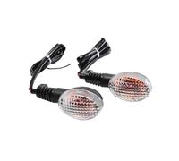 WSUMKH Per Street Per Scrambler 900 Per Per Twin Indicatori Direzione Lenti Luci Frecce Coprilampada Luce Anteriore Posteriore LED Faro Moto(Halogen Light Clear)