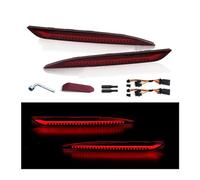 WSUMKH Segnale svolta Per Tesla Per Modello 3 2018 2019 2020 2021 2022 2023 Led Paraurti Posteriore Riflettore 3 Funzioni Luce Freno Segnale Svolta Dinamico indicatori direzione(Red Surface B)