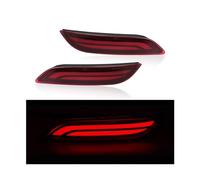 WSUMKH Segnale svolta Per Toyota Camry 2018 2019 2020 2021 2022 2023 2024 LED Paraurti Riflettore Luci Dinamico Segnale Girata Posteriore Nebbia Coda Lampada Del Freno 12V indicatori direzione(Red C)