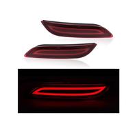 WSUMKH Segnale svolta Per Toyota Camry 2018 2019 2020 2021 2022 2023 2024 LED Paraurti Riflettore Luci Dinamico Segnale Girata Posteriore Nebbia Coda Lampada Del Freno 12V indicatori direzione(Red B)