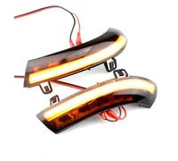 WSUMKH Segnale svolta Per VW Per GOLF 5 Per GTI Per Variant Per Jetta Per MK5 Per Passat B5.5 B6 Plus EOS Sharan SuperB Lampeggiante Dinamico Indicatori Direzione LED indicatori direzione(Giallo)