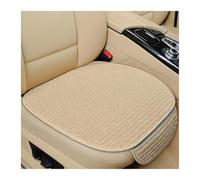 WSUMKH Set Copri-Sedile Accessori Per Cuscino Di Protezione Anteriore Antiscivolo Per Seggiolino Auto Dimensioni Universali, Senza Schienale(Beige)