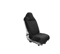 WSUMKH Set Copri-Sedile Copri Asciugamano Per Seggiolino Auto Universale Cinghia Elastica Regolabile Sedia Posteriore Anteriore Antiscivolo(Nero)