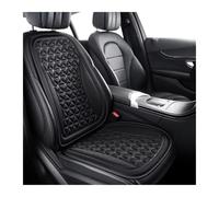 WSUMKH Set Copri-Sedile Coprisedile Per Auto 3D Cuscino Automatico Traspirante Design Convesso Protezione Universale Per Sedia(Black front 1 set)