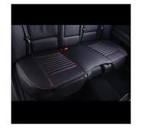 WSUMKH Set Copri-Sedile Coprisedile Per Auto In Pelle PU Cuscino Universale Per Veicolo Antiscivolo Tappetino Protettivo Per Sedia Impermeabile(Rear Red line 1)