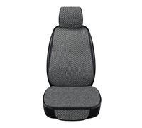 WSUMKH Set Copri-Sedile Coprisedile Per Auto Protezione In Lino Cuscino Per Posteriore Anteriore E Tappetino Per Schienale Per Interni Camion Suv Van(1 seat gray)