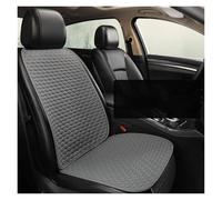 WSUMKH Set Copri-Sedile Coprisedile Universale Per Auto, Protezione Anteriore, Posteriore Cuscino Per La Vita Tappetino Quattro Stagioni(1 seat gray)