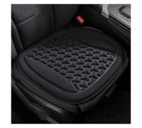 WSUMKH Set Copri-Sedile Coprisedili Per Auto Traspiranti 3D Cuscini Design Convesso Per La Dissipazione Del Calore Set Completo Universale(Black Seat Pad)