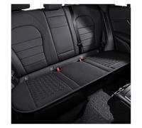 WSUMKH Set Copri-Sedile Coprisedili Per Auto Traspiranti 3D Cuscini Design Convesso Per La Dissipazione Del Calore Set Completo Universale(Black Rear Pad)
