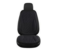 WSUMKH Set Copri-Sedile Coprisedili Per Auto Traspiranti 3D Cuscini Design Convesso Per La Dissipazione Del Calore Set Completo Universale(Black Front Seat)