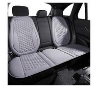 WSUMKH Set Copri-Sedile Coprisedili Per Auto Traspiranti 3D Cuscini Design Convesso Per La Dissipazione Del Calore Set Completo Universale(Grey Rear Pad)