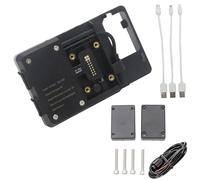 WSUMKH Supporto Per Navigatore GPS Con Ricarica Wireless USB Per Ducati MULTISTRADA 1200 2010 2011 2012 GPS Telefono Staffa(USB Charging)