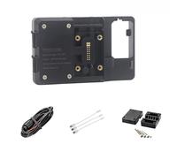 WSUMKH Supporto Per Navigatore GPS Per Moto Porta Di Ricarica USB Wireless Per XMAX NMAX 125 X-MAX 300 N-MAX 155 2018 2019 2020 2021 GPS Telefono Staffa(22MM Wireless Charge)