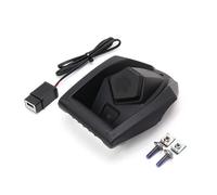 WSUMKH Supporto Per Navigatore GPS Per Moto Porta Di Ricarica USB Wireless Per XMAX NMAX 125 X-MAX 300 N-MAX 155 2018 2019 2020 2021 GPS Telefono Staffa(Nmax Xmax Holder)