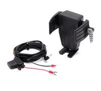 WSUMKH Supporto Per Telefono GPS Per Moto Supporto Per Navigazione Con Ricarica Wireless Per GoldWing GL 1800 F6B GL1800 DCT 2018 2019 2020 2021 GPS Telefono Staffa(A)