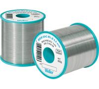 Weller WSW SC L0 (T0051387999) Filo per Saldatura Senza Piombo, Ø 0,8 mm, Lega Sn99.3Cu0.7, Contenuto di Flusso 3,5%, 500 g