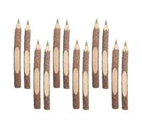 Wswqop 12 Pezzi Twig Pens Penne Legno Ballpoint Pen Penne Ramo Artistiche Materiale Rustico Adatte a Artigianato Studenti Regalo Decorazione Casa, Penna a sfera