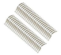 Wswqop 50 Clip a Molla di Tensione per Zanzariera, Strumenti Ad Alte Prestazioni Facili Da Usare, Facili Da Installare in Acciaio Inossidabile