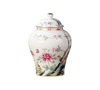 Wswqop Barattolo in Ceramica per La Conservazione del tè, Barattolo per Lo, Artigianato Decorativo, Multiuso, Resistente all'Usura, per tè, caffè, Stile d