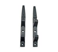 Wswqop Barbell Rack Ganci Rack Porta Bilanciere Supporto Bilanciere Attacco Universale con Protezione Zigrinatura Acciaio, style to 4