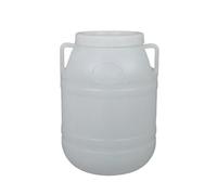 Wswqop Barile per Fermentazione Capiente | Extra Spesso, Botte in HDPE per Alimenti, Contenitore Alimenti Sigillato, Conserzione ', Rubinetto 50