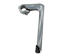 Wswqop Bicicletta Bicicletta Quill STEM Manubrio Gooseneck Riser Clamp Parte Accessori Bicicletta in Alluminio per Comfort Durante Pedalata Adatto per Ciclis, Argento
