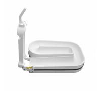 Wswqop Biliardo Accessorio Setter di Palline Strumento Spotter Racker con Pista Piatta 3D per Rilascio Silenzioso Adatto per Lezioni Tavolo Domestico Bar, Bianco, Cuciture
