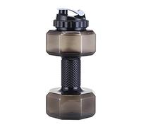 Wswqop Borraccia Resistente per Uso Domestico E in Palestra, 2200ml Nero