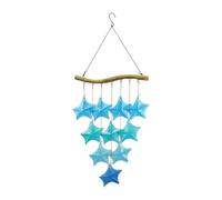 Wswqop Campanelli a in Vetro, Decorazione da Esterno Elegante E Versatile, Donne, Perfetti per Il Giardino, da Indossare sulla Nuc, Stella Marina