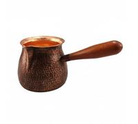 Wswqop Caraffa in Rame per Tè Bicchiere Versatore Brocca Superficie Fatta a Mano con Beccuccio E Presa Stabile Uso Come Tazza di Giustizia per Distribuire il, 550 Ml
